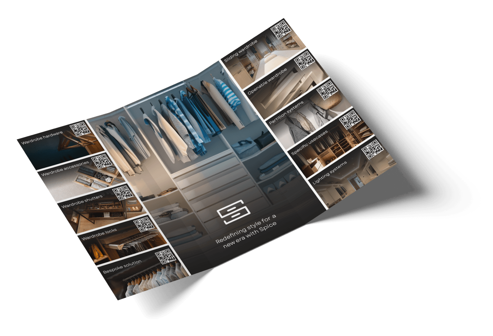 open brochure spread