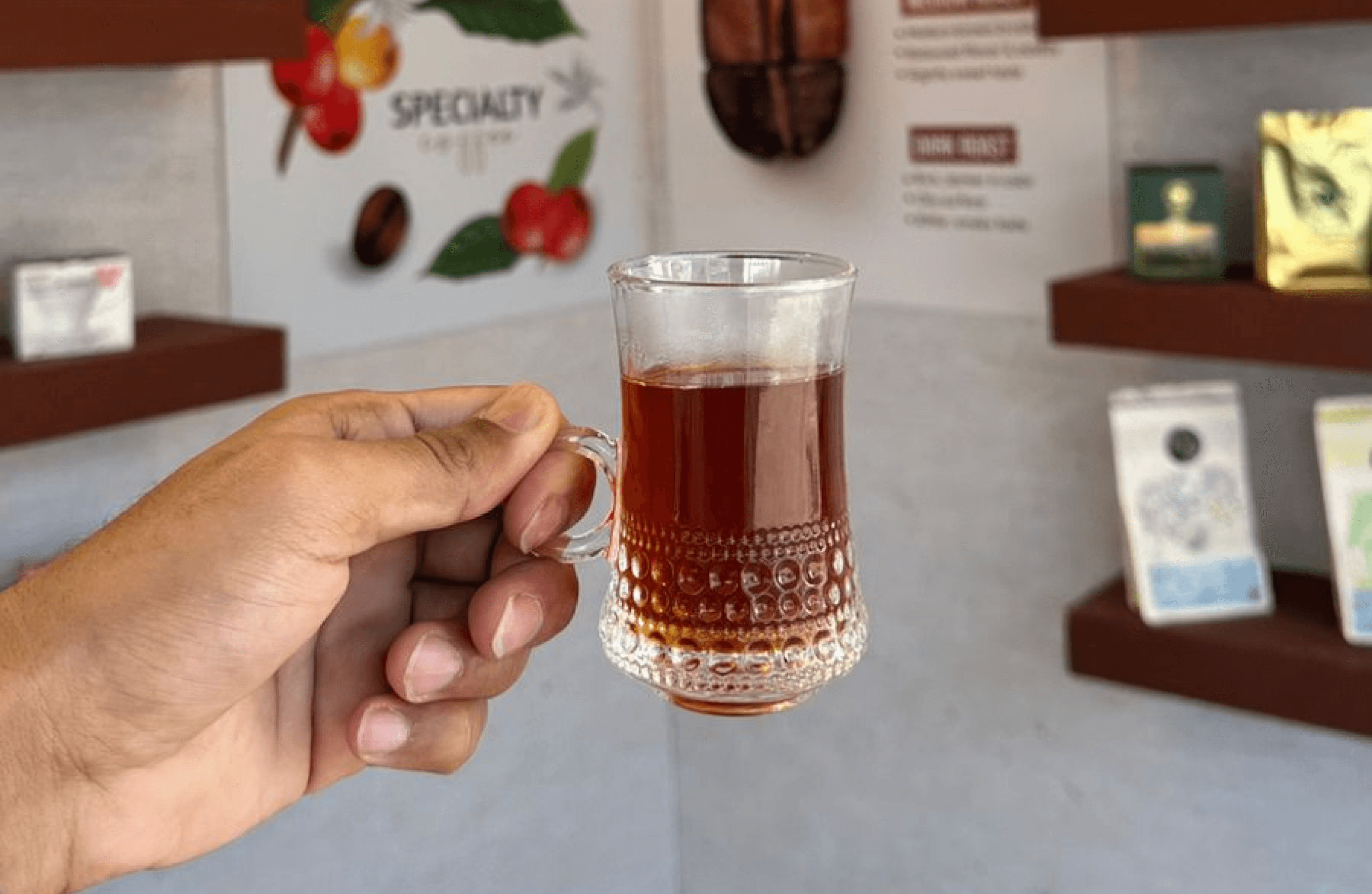 coffee being served